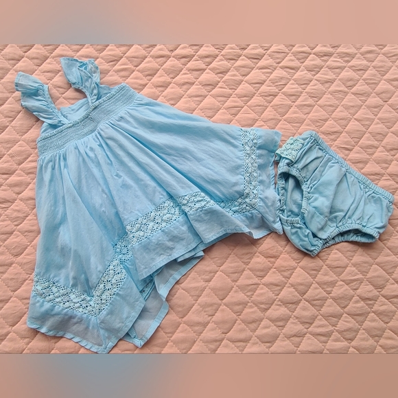 Summer dress for baby girl by Tahari, size 3-6M - Picture 6 of 8